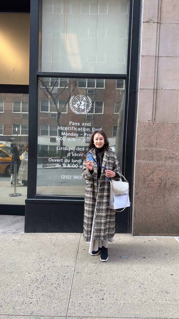 国連本部 スピーチ 松永寛子、CSW69 ユニバーサルリーダー