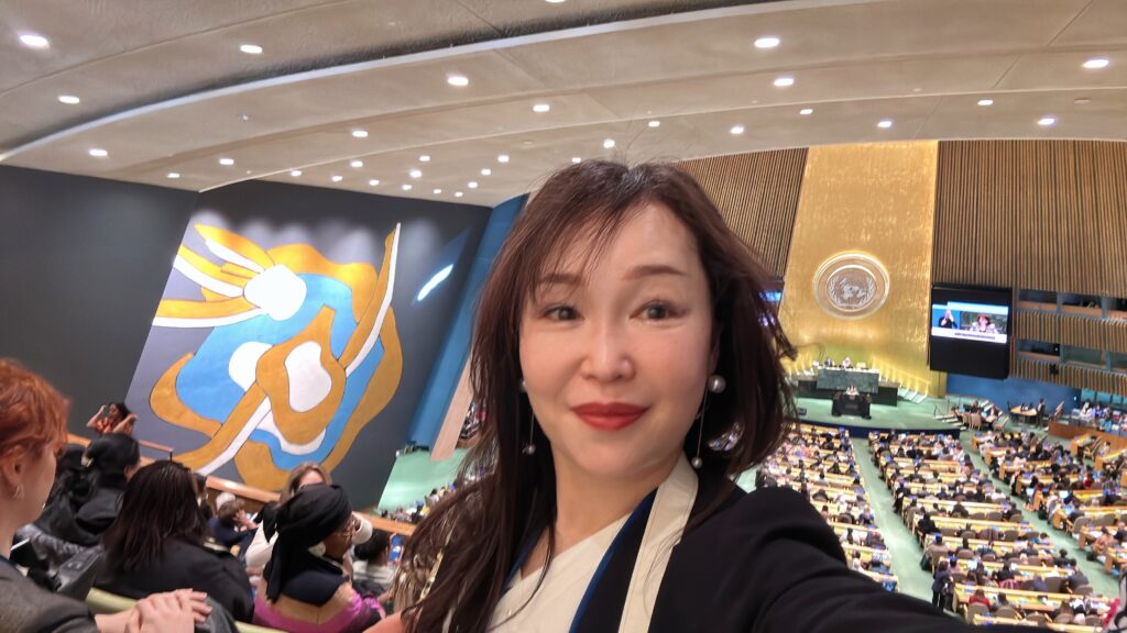 国連本部 スピーチ 松永寛子、CSW69 ユニバーサルリーダー